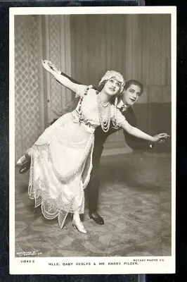 Antique Postcard Gaby Deslys & Harry Pilcer Dancers And Actors Of Silent Film • £3.82