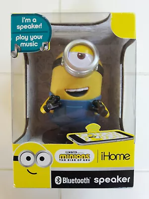 IHOME DESPICABLE ME MINIONS RISE OF GRU BLUETOOTH SPEAKER NEW FACTORY SEALED • $29.99