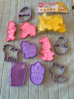EASTER COOKIE CUTTERS      Vtg Wilton ++ • $5.99