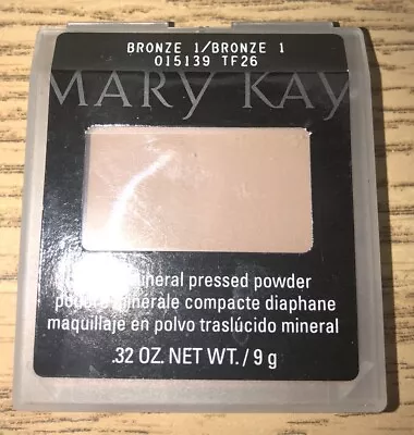 Mary Kay Sheer Mineral Pressed Face Powder Bronze 1 015139 • $10