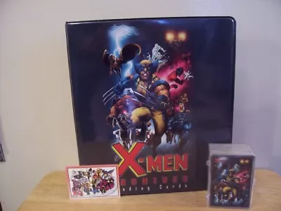 Marvel X-men Archives Album Binder 8 New Unused Poc Pages 72 Card Set Promo • $99.99