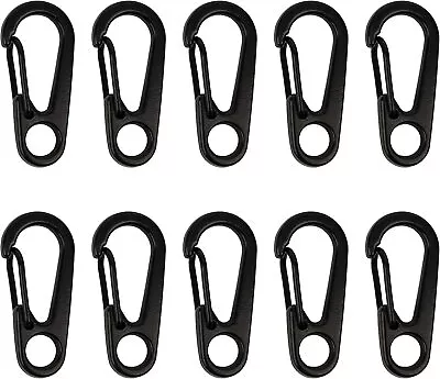 Mini Alloy Carabiner Clip Tiny Spring Snap Hook For Backpack Keychains Accessori • $18.64