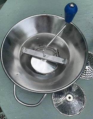 $60 • Buy Tellier - X3 - Manual Stainless Steel Food Mill