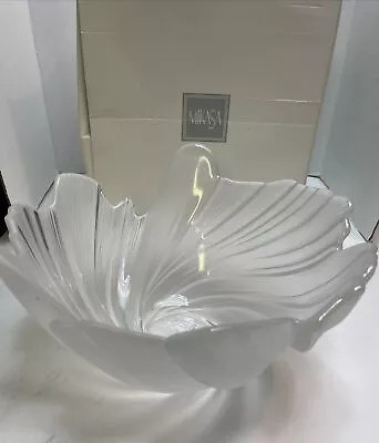 Mikasa Crystal Spun Silk Serving Bowl  10 3/4  • $19.99