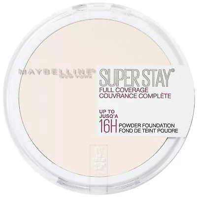 Maybelline Super Stay Full Coverage Powder Foundation 16hour 102 Fair Porcelain • $9.95