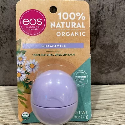 EOS 100% Natural Organic Shea Lip Balm Chamomile • $9.99