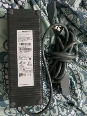 $22.49 • Buy Genuine OEM Microsoft Xbox 360 Power Supply AC Adapter 175W DPSN-168CB A W/ AV