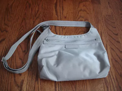 Longchamp Gray Crossbody Shoulder Bag Purse • $59.99