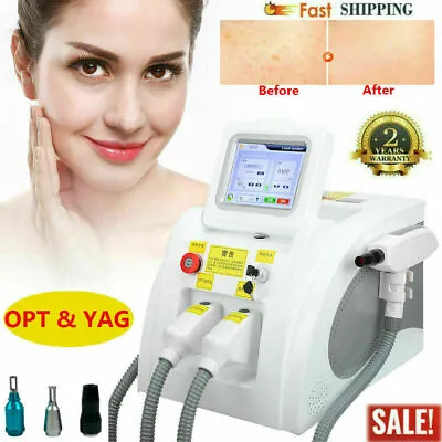 SHR OPT E-Light IPL Permanent Hair Removal YAG Laser Tattoo Removal Machine • £761.02