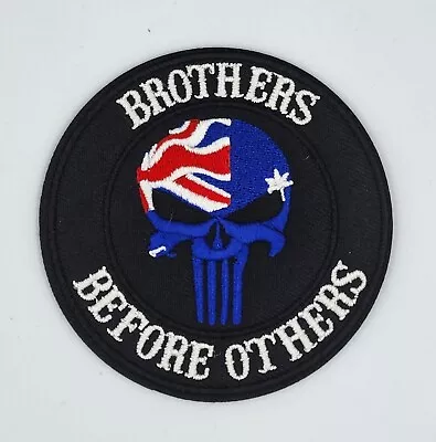 Brothers Before Others AUSTRALIA VEST HARLEY DAVIDSON BIKER PATCH IRON SEW • $9.93