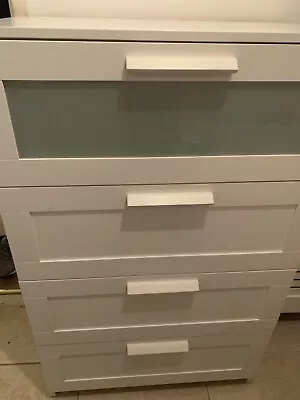 Ikea MALM Chest Of 4 Drawers 80x100cm • £35