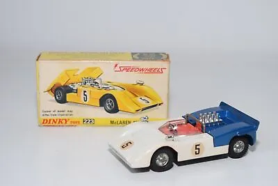 A78 1:43 Dinky Toys 223 Mclaren M8a Can Am Blue White Vn Mint Boxed • $72.95