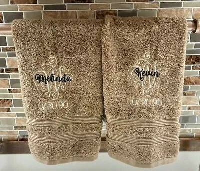Personalized Hand Towel Set • $23