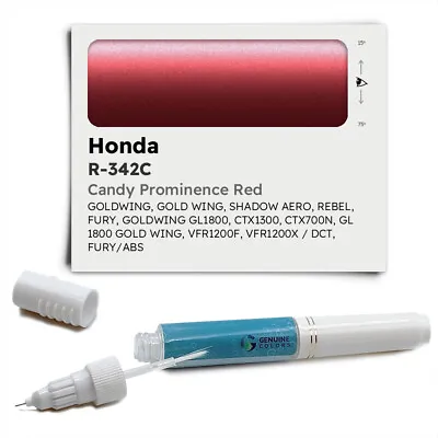 $14.99 • Buy R 342C Red Touch Up Paint For Honda # CANDY PROMINENCE RED Pen Stick Scratch Chi