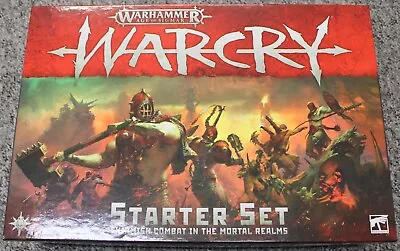 Warhammer Age Of Sigmar AoS WARCRY STARTER SET Plus RULER 16497 • £99.99