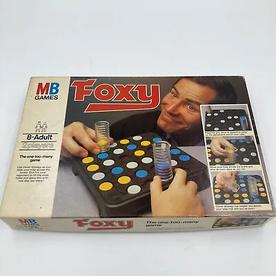 Foxy Board Game By MB Games - Vintage 1977 Complete • £6