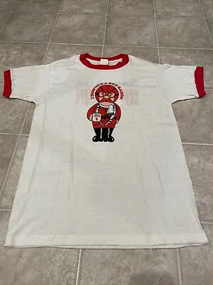 Vintage Seagrams 7 Red Baron Graphic T Shirt L USA Ched • $17.49