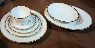 1920's Victoria CzechSlovakia China. 4 Person Setting W/ 7 Pieces Each. Rare Set • $75