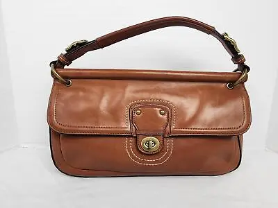 Coach City Willis Shoulder Bag Leather Handbag (F1220-22062) - Vintage Brown • $83.74