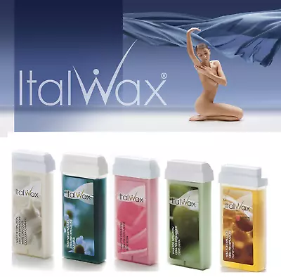 Italwax - Hair Removal Liposoluble Warm Wax Cartridge Roll On Depilatory - 100ml • £4.49