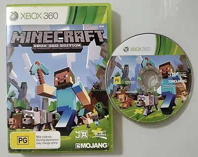 Minecraft - Xbox 360 *No Manual* PAL - Free Postage  • $14.45