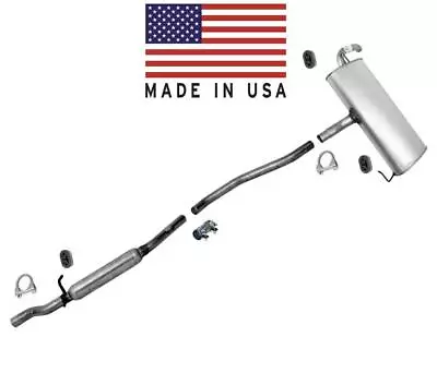 Exhaust System Muffler And Pipes 07-11 For Jeep Compass 4x4 All Wheel Drive • $331