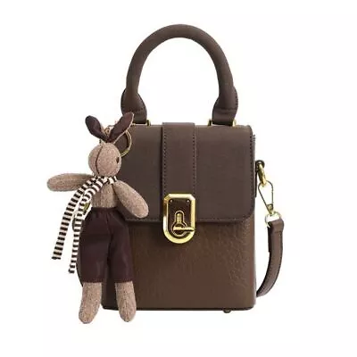 Fashion Design Crossbody Bag PU Leather Small Square Bag  Outdoor • £14.77