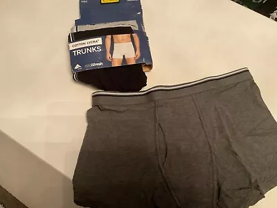 Ex M & S  Men's 3 X  Underpants  Cotton Lycra Trunks Uk L • £8