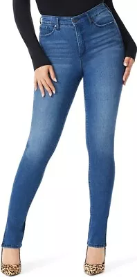 Sofia Jeans By Sofia Vergara Women's Rosa Super Hi-Rise Curvy Skinny Ankle Jeans • $18.04