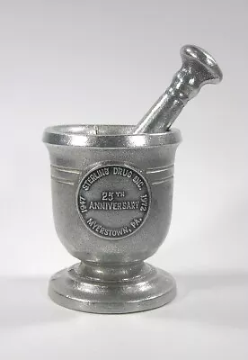 Vintage Wilton Armetale Sterling Drug Inc. Mortar & Pestle #3449 Free Shipping • $32.95