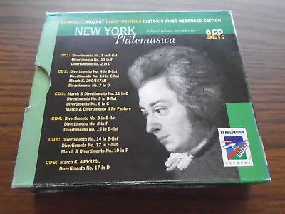 The Complete Mozart Divertimentos (6 CD Set Box) Rare Mint • $54.99