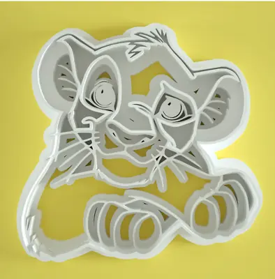 $8 • Buy Lion King Simba Cookie Cutter Biscuit Fondant Baking Cake Embosser Set