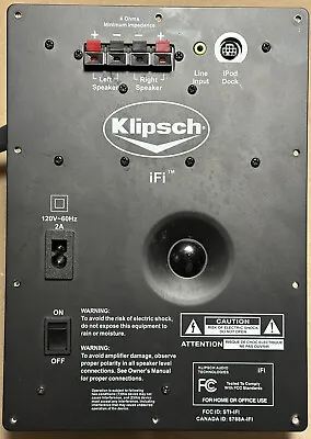 AMPLIFIER For Klipsch IFi 2.1 Audiophile 200W Speaker System Upgraded 120V • $106.50