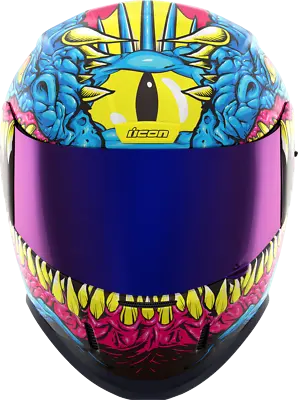 ICON Airform Kryola Kreep MIPS Motorcycle Helmet Cyclops Monster • $267.26