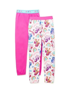 NWT 2-Pack Girls 10-12 My Little Pony Pajama PJ Pants PINK BLUE WHITE Pajamas • $21.95