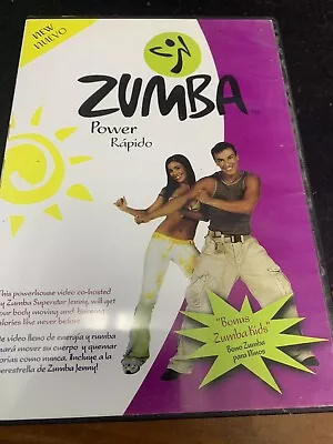 Zumba Power Rapido Dvd (b10) • $22