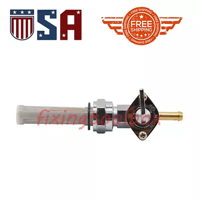 Fuel Switch Valve Petcock 3/8  NPT Fits Harley-Davidson Sportster 883 1000 XLCH • $24.49