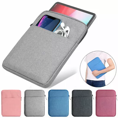 For IPad Pro 11 Air 5/4 10.9 10.2 Sleeve Pouch Tablet Bag Shockproof Soft Cover • £6.71