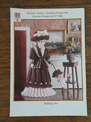 Jacquay Yaxley's Knitting Emporium Victorian Doll Costume Knitting Pattern • £0.99