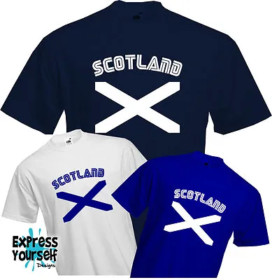 £8.99 • Buy SCOTLAND T Shirt - Scottish, Flag, St Andrew, Patriotic, Independance, Quality