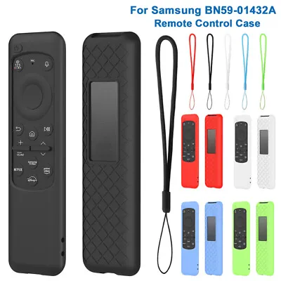 Remote Control Case For Samsung BN59 -01432A Smart TV Remote Silicone Cover AU • $17.89