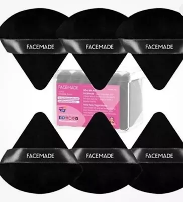 FACEMADE 6 Pieces Face Powder Puff With A Travel Case Soft Makeup Puff **NEW** • $10