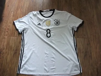 £2.99 • Buy Men`s Football Top Retro Germany  Size XxL By Adidas Relisted Dew To Time Waster