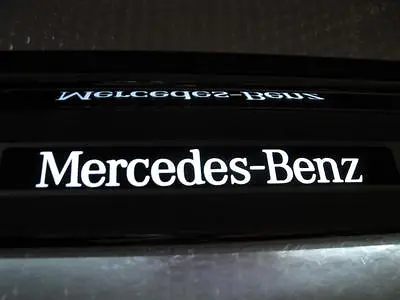 Mercedes SLK 170 1997-2003 Illuminated Door Sill Plates Custom Text Accessories • $223.55