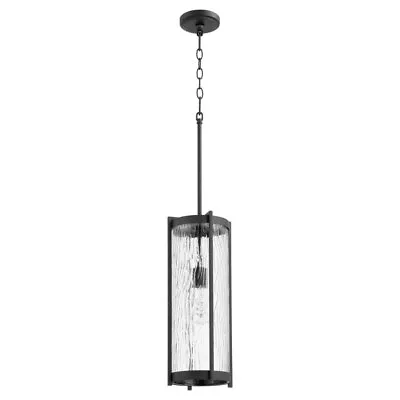 Old Oak View - 1 Light Pendant In Transitional Style - 6.5 Inches Wide By 19.5 • $311.36