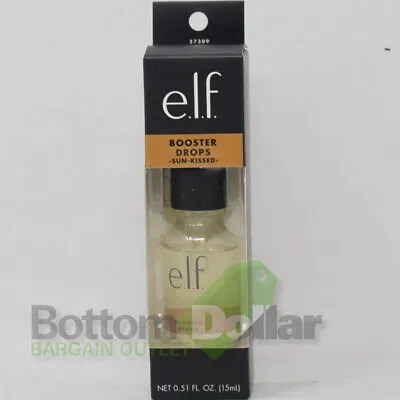 E.L.F Booster Drops SunKissed .51 Fl Oz 57309 Infused With Vitamin E & Argan Oil • $9.74