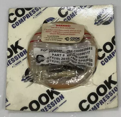 Manley Rebuild Kit Ks00b-1#938 Cook Compressors 678 • $10