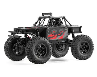 FMS 1/24 FCX24 Lemur 4x4 RTR Scale Micro Rock Crawler (Black/Red) • $145.99