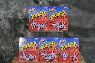 2016 Mattel MOTU Super7 M.U.S.C.L.E. MEN 5 PACK LOT  W/ FREE SHIPPING #2 • $49.99