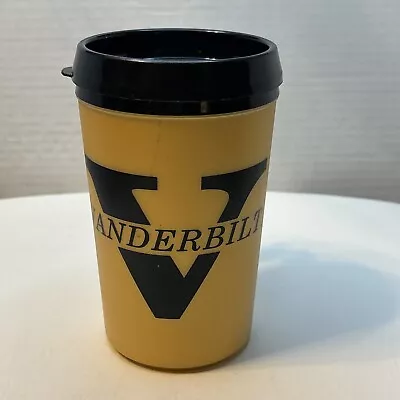 Vintage Aladdin 20oz Insulated Travel Mug Vanderbilt Coffee Cup W/ Lid Hot Cold • $20